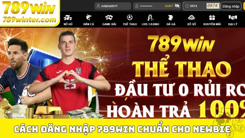 Cách đăng nhập 789Win chuẩn cho newbie
